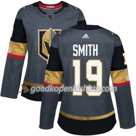 Vegas Golden Knights Reilly Smith 19 Adidas 2017-2018 Grijs Authentic Shirt - Dames